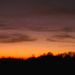 naplemente cirrus felhőkkel