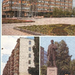 Járási hivatal, Lakóház a belvárosban, V. I. Lenin szobra 1989