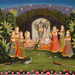 radha krishna and gopis worship goddess mahakali wj26