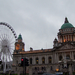Belfast - városháza és az óriáskerék