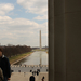 The mall from the lincoln memorial
