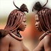 Himba nők