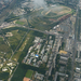 Above the airport of Hungary