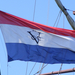 Flag on the Eastindiaman Amsterdam
