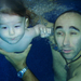 víz alatt apával