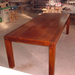 Pine beam dining table in the workshop. 250x100cm! (3)