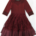 90924B-39  PRADA RED COTTON JERESY DRESS SIZE 2 4 6 PRICE USD49