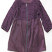 91016A-12  PRADA  PURPLE LACE&COTTON DRESS SIZE 2 4 6 PRICE USD4