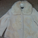 90922B-47A  GUCCI WHITE RABBIT HAIR&WOOL COAT SIZE 2 4 6 PRICE U