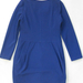 91012A-39  GUCCI BLUE COTTON DRESS SIZE 2 4 6 (BACK) PRICE USD39