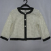 90714A-34 CHANEL WHITE COTTON COAT SIZE 2 4 6 PRICE USD 40[1]