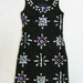 91017A-04A  CHANEL BLACK WOOL&COTTON DRESS SIZE 2 4 6 PRICE USD5