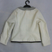 91019A-15  CHANEL WHITE WOOL TOP SIZE 2 4 6(BACK) PRICE USD42