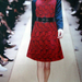 91021A-35   CHANEL  WOOL LACE DRESS SIZE 2 4 6, PRICE USD54