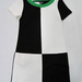 90723C-16 CK WHITE COTTON JERSEY&COTTON DRESS SIZE 2 4 6 PRICE U