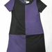 90723C-16A CK PURPLE COTTON JERSEY&COTTON DRESS SIZE 2 4 6 PRICE