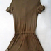 90716C-11 DKNY KHAKI COTTON JERSEY DRESS SIZE 2 4 6(BACK) PRICE 