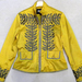 90923B-43 DKNY YELLOW COTTON JACKET SIZE 2 4 6 PRICE USD 52