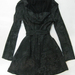 91017A-22 MOSCHINO BLACK WOOL DRESS SIZE OEN SIZE (FREE) (BACK) 