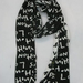 90728A-02A LV BLACK JERSEY SCARF SIZE ONE SIZE (FREE) PRICE USD 