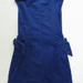 90810C-35 ANNASUI BLUE WOOL DRESS SIZE 2 4 6(BACK) PRICE USD 51[