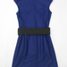 91010A-03   ANNA SUI BLUE WOOL DRESS SIZE 2 4 6  (BACK) PRICE US