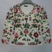 91017A-15A  KENZO WHITE WOOLLEN  KNITWEAR&RABBIT FABRIC TOP SIZE