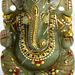 the benevolent god shri ganesha carved in aventurine rq53